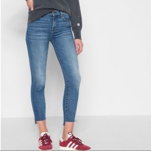 7 FOR ALL MANKIND STRETCH SKINNY JEANS
